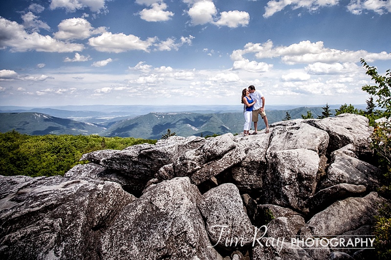 Dolly Sods Engagement Portraits