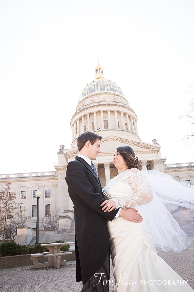 Wedding at the West Virginia Capitol